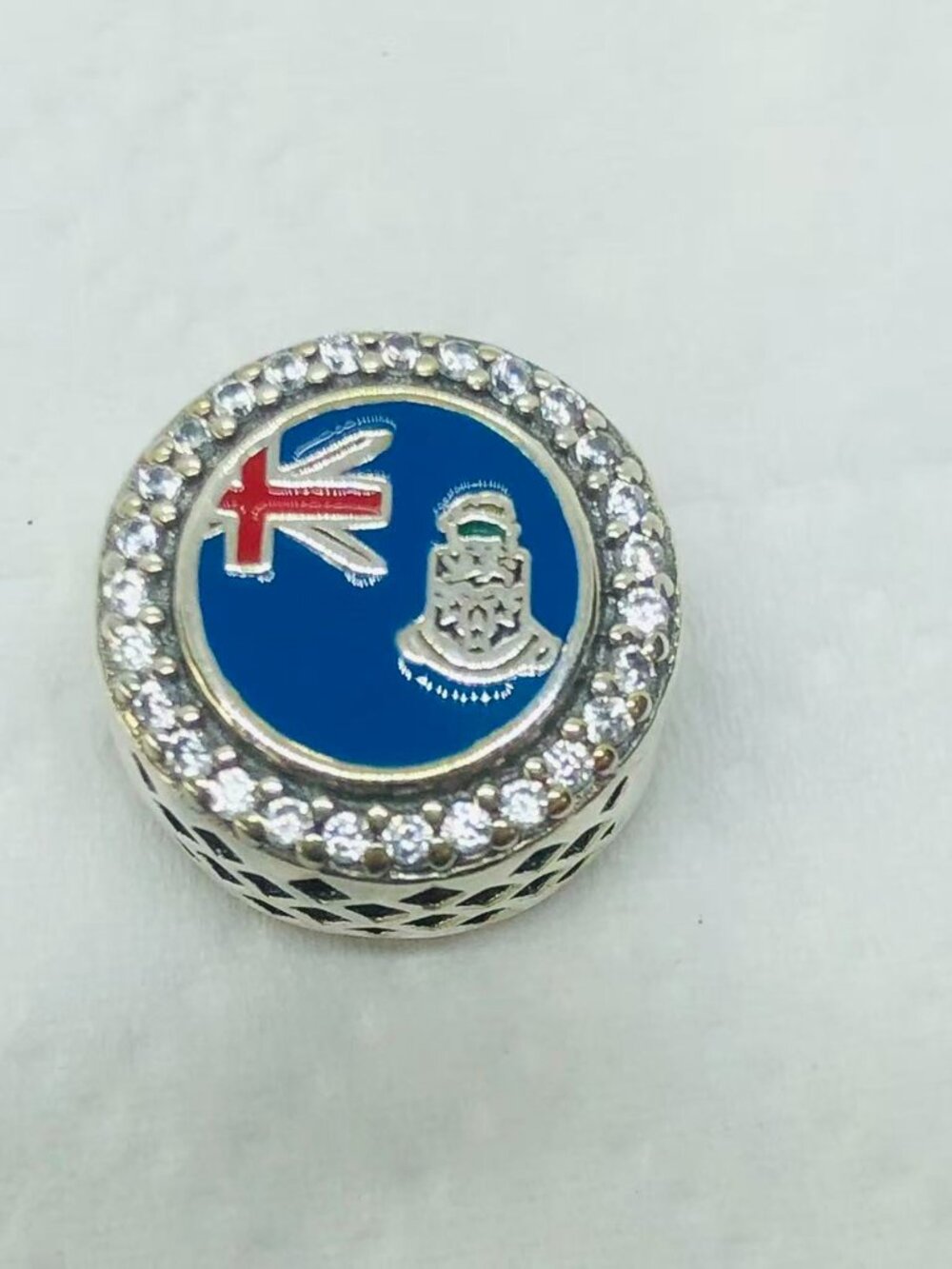 ✨ ✨Pandora Cayman Islands Flag Exclusive Charm Bead S925 Silver with box